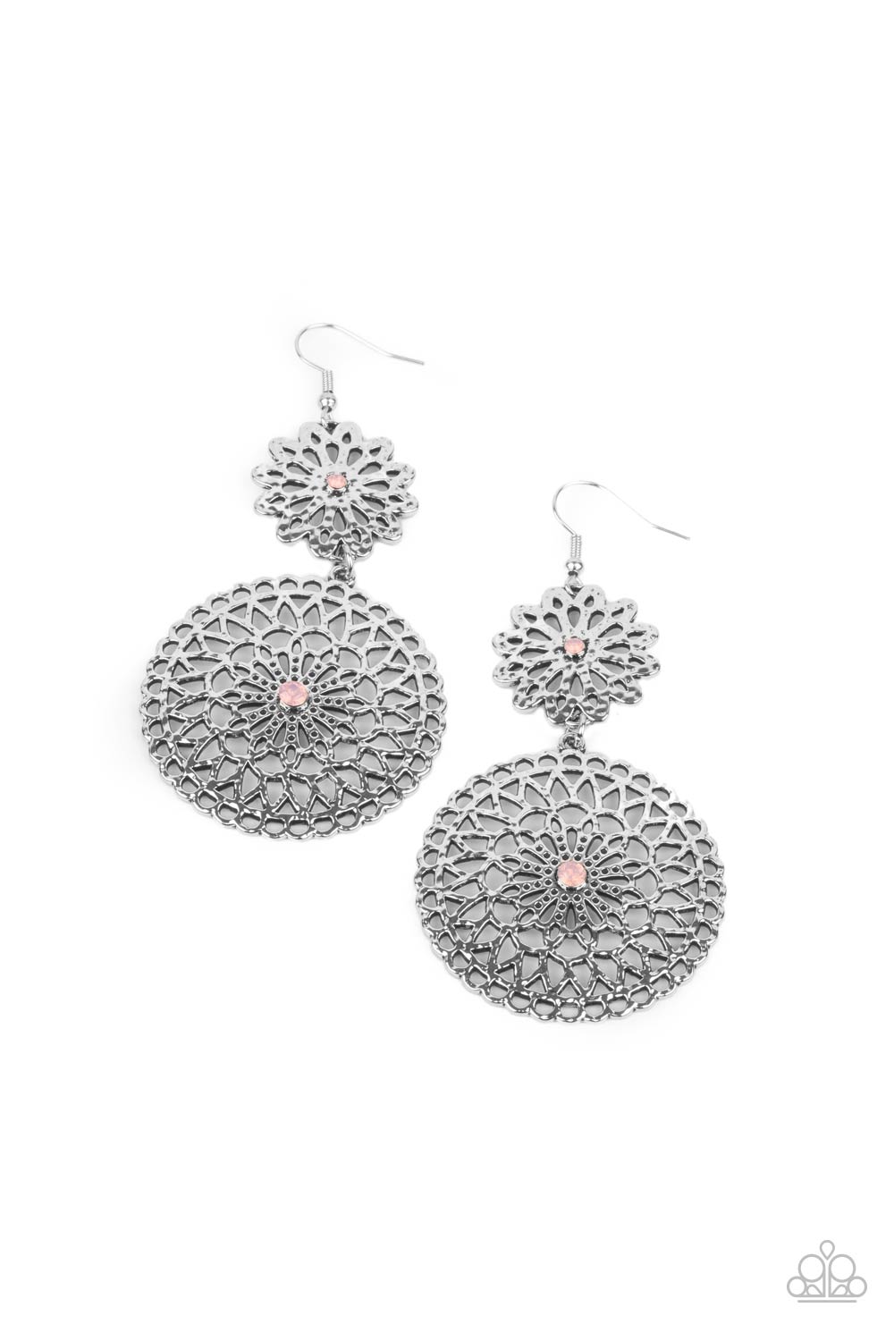 Paparazzi Accessories Garden Mantra - Pink Earrings - Lady T Accessories
