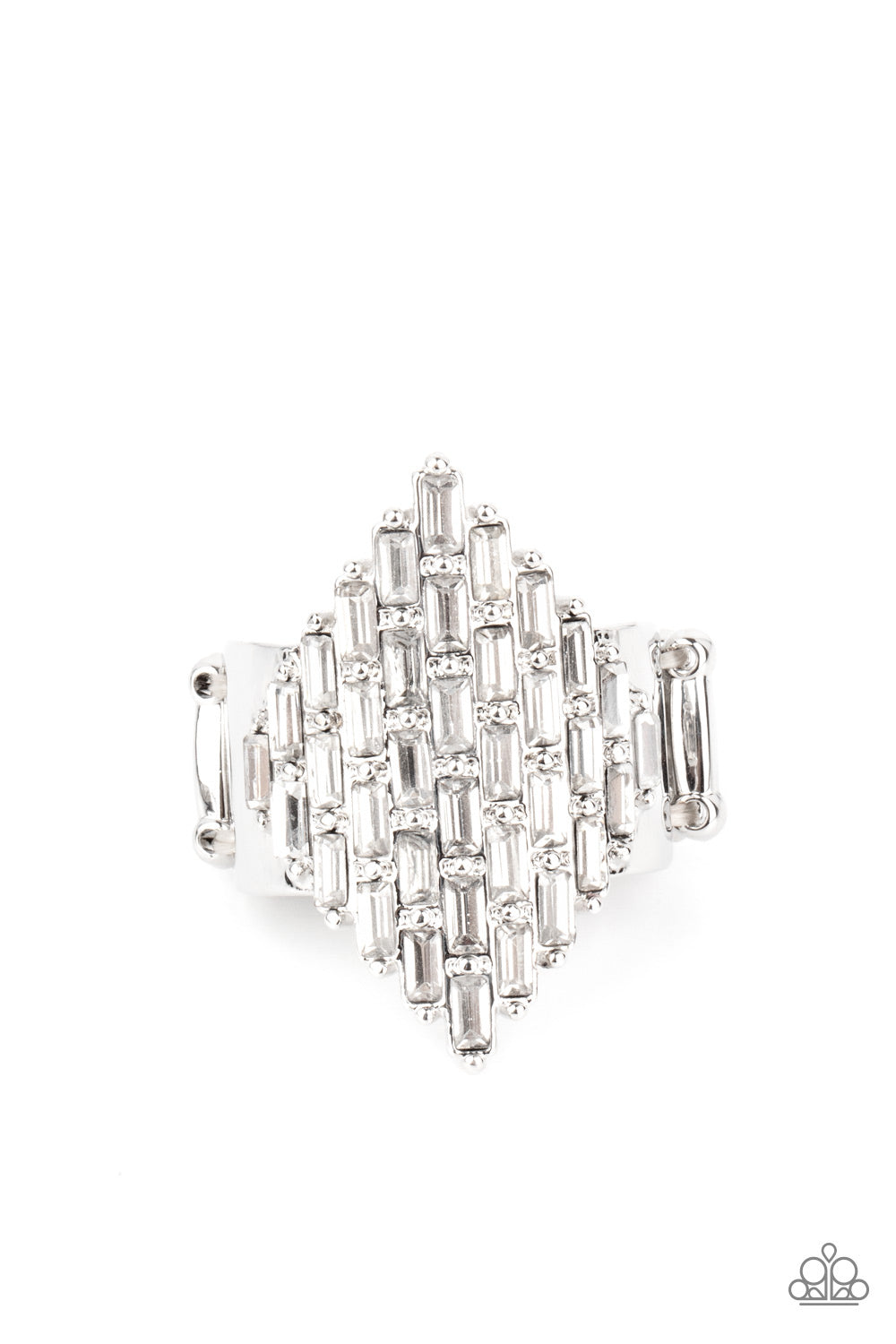 Paparazzi Accessories Hive Hustle - White Rings - Lady T Accessories