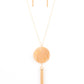Paparazzi Accessories Up FAUX Grabs - Orange Necklaces - Lady T Accessories
