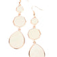 Paparazzi Accessories Progressively Posh - Rose Gold Earrings - Lady T Accessories