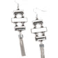 Paparazzi Accessories Mind, Body and SEOUL - White Earrings - Lady T Accessories