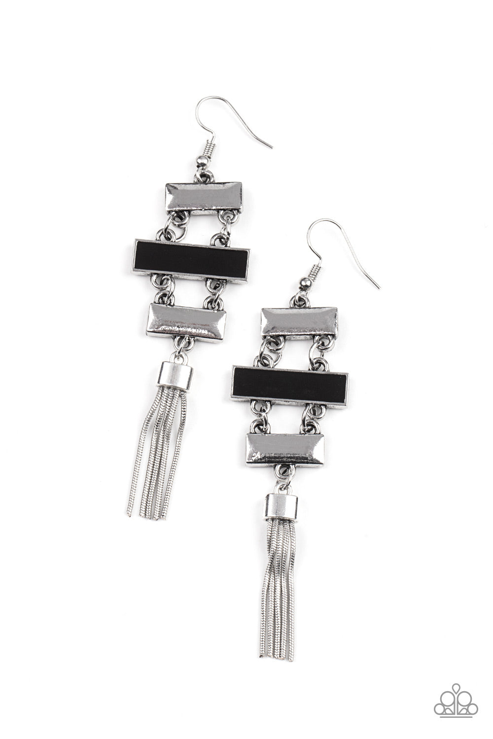 Paparazzi Accessories Mind, Body and SEOUL - Black Earrings - Lady T Accessories
