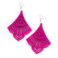 Paparazzi Accessories Eastern Escape - Pink Earrings - Lady T Accessories