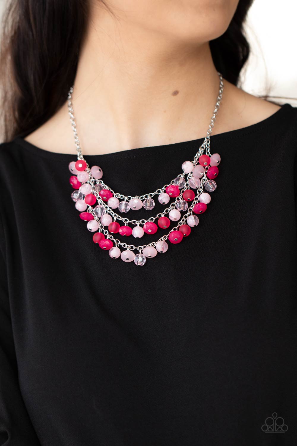 Paparazzi Accessories Fairytale Timeless - Pink Necklaces - Lady T Accessories