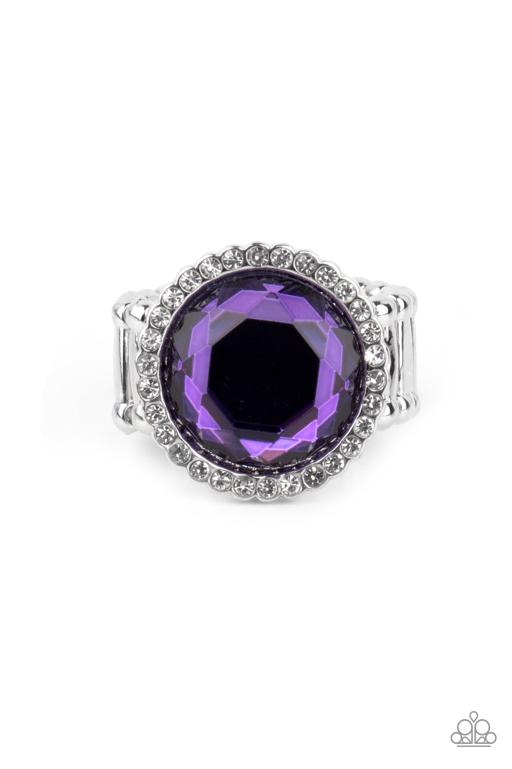 Paparazzi Accessories Crown Culture - Purple Rings - Lady T Accessories
