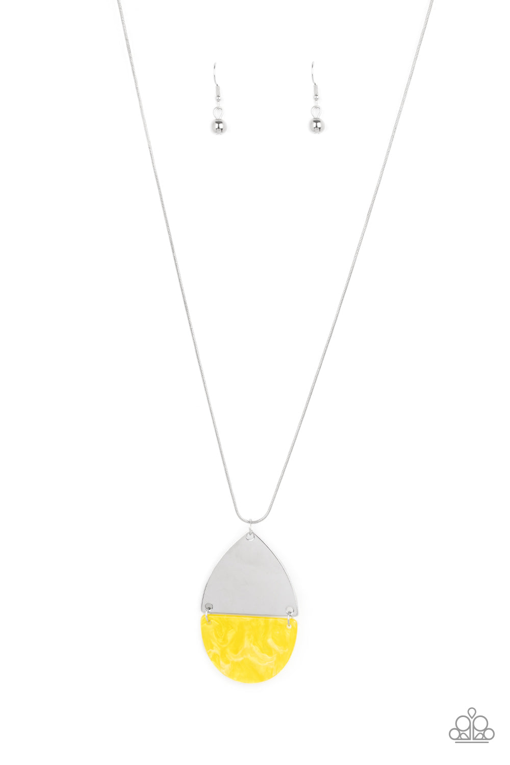 Paparazzi Accessories Rainbow Shores - Yellow Necklaces - Lady T Accessories
