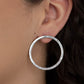Paparazzi Accessories Spot On Opulence - White Earrings - Lady T Accessories