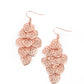 Paparazzi Accessories Shimmery Soulmates - Copper Earrings - Lady T Accessories