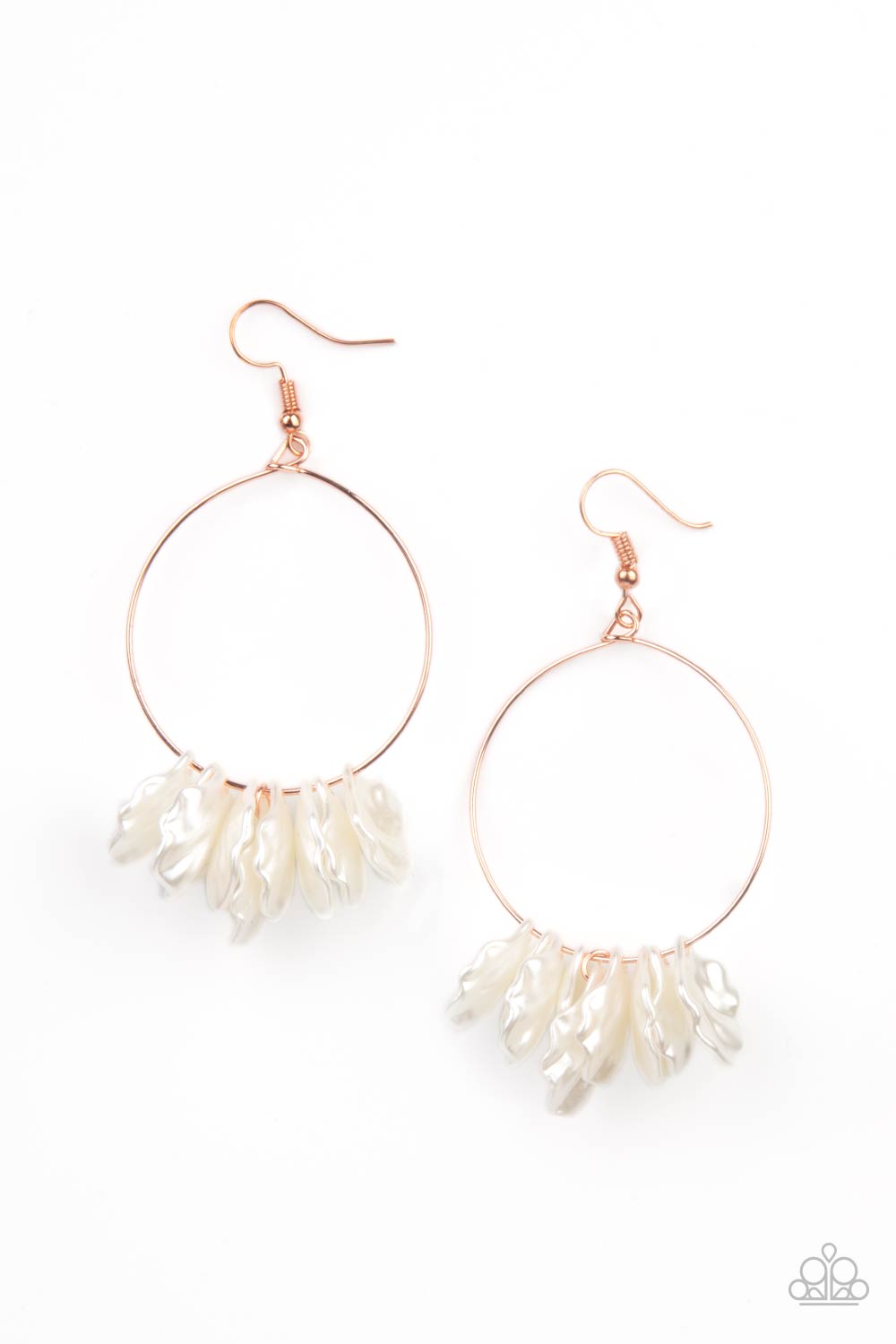 Paparazzi Accessories Sailboats and Seashells - Copper Earrings - Lady T Accessories
