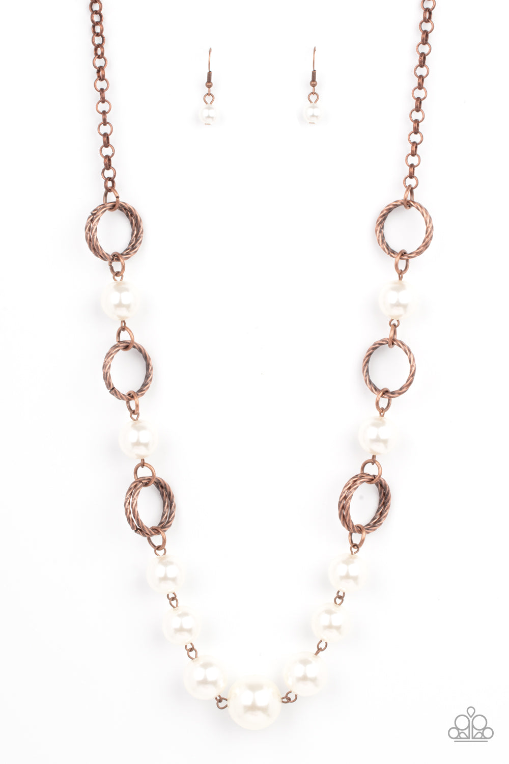 Paparazzi Accessories COUNTESS Me In - Copper Necklaces - Lady T Accessories