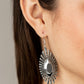 Paparazzi Accessories Who is the FIERCEST of Them All - Silver Earrings - Lady T Accessories