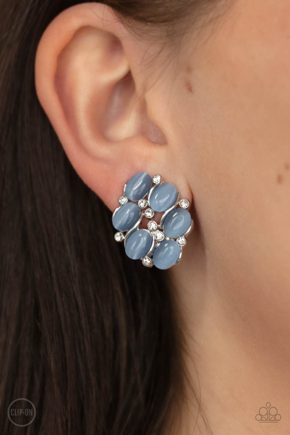Paparazzi Accessories Row, Row, Row Your Yacht - Blue Earrings - Lady T Accessories