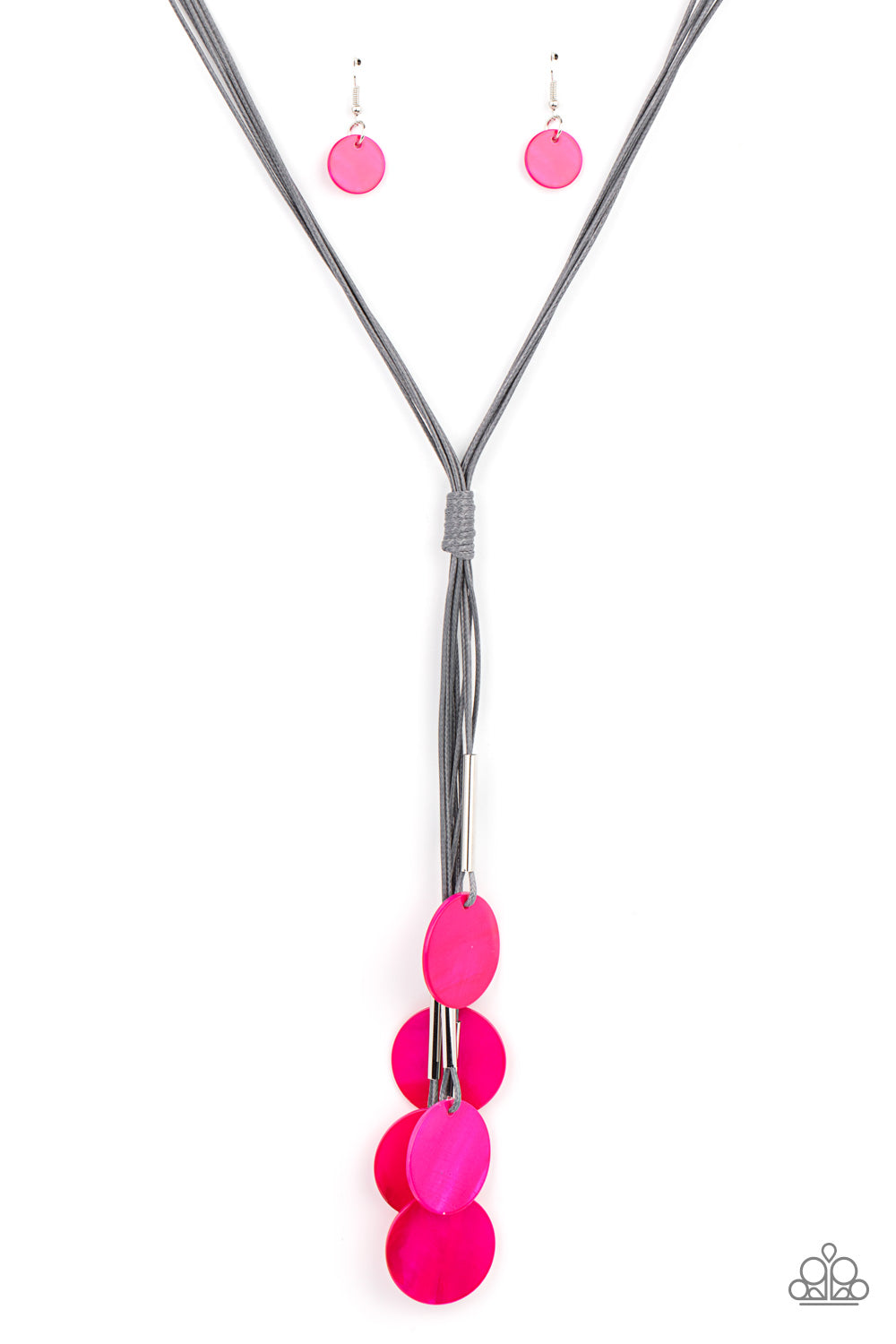 Paparazzi Accessories Tidal Tassels - Pink Necklaces - Lady T Accessories