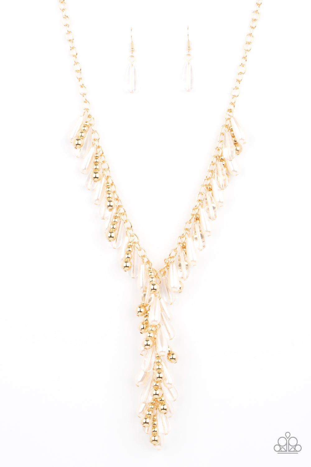 Paparazzi Accessories Dripping With DIVA-ttitude - Gold Necklaces - Lady T Accessories