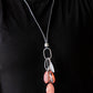 Paparazzi Accessories Fundamentally Flirtatious - Orange Necklaces - Lady T Accessories