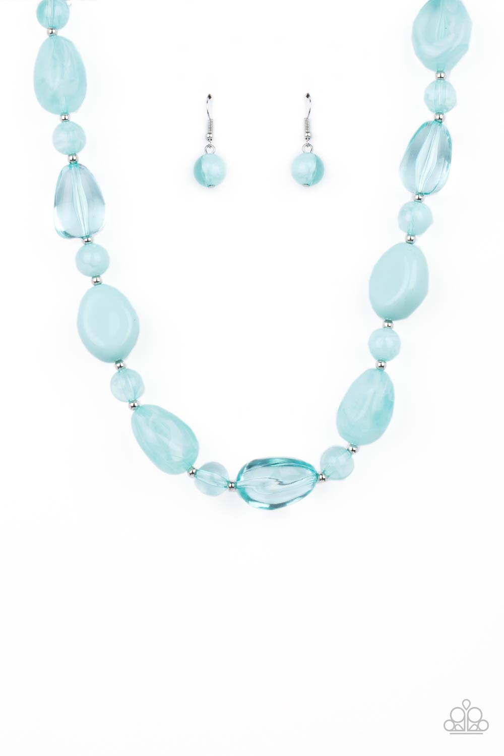 Paparazzi Accessories Staycation Stunner - Blue Necklaces - Lady T Accessories
