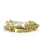 Paparazzi Accessories Desert Decorum - Green Stretchy Bracelets a xollection of Willow and white stone beads, silver cube beads, and ornate silver accents are threaded along invisible bands around the wrist, creating earthy layers. Features an adjustable clasp closure.  Sold as one individual bracelet.  Paparazzi Jewelry is lead and nickel free so it's perfect for sensitive skin too!