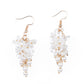 Paparazzi Accessories Bountiful Bouquets - Gold LOP Earrings - Lady T Accessories