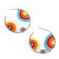 Paparazzi Accessories Rainbow Horizons - Multi Hoop Earrings - Lady T Accessories