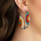 Paparazzi Accessories Rainbow Horizons - Multi Hoop Earrings - Lady T Accessories
