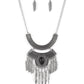 Paparazzi Accessories Desert Devotion - Black Necklaces - Lady T Accessories