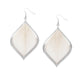 Paparazzi Accessories String Theory - White Earrings - Lady T Accessories