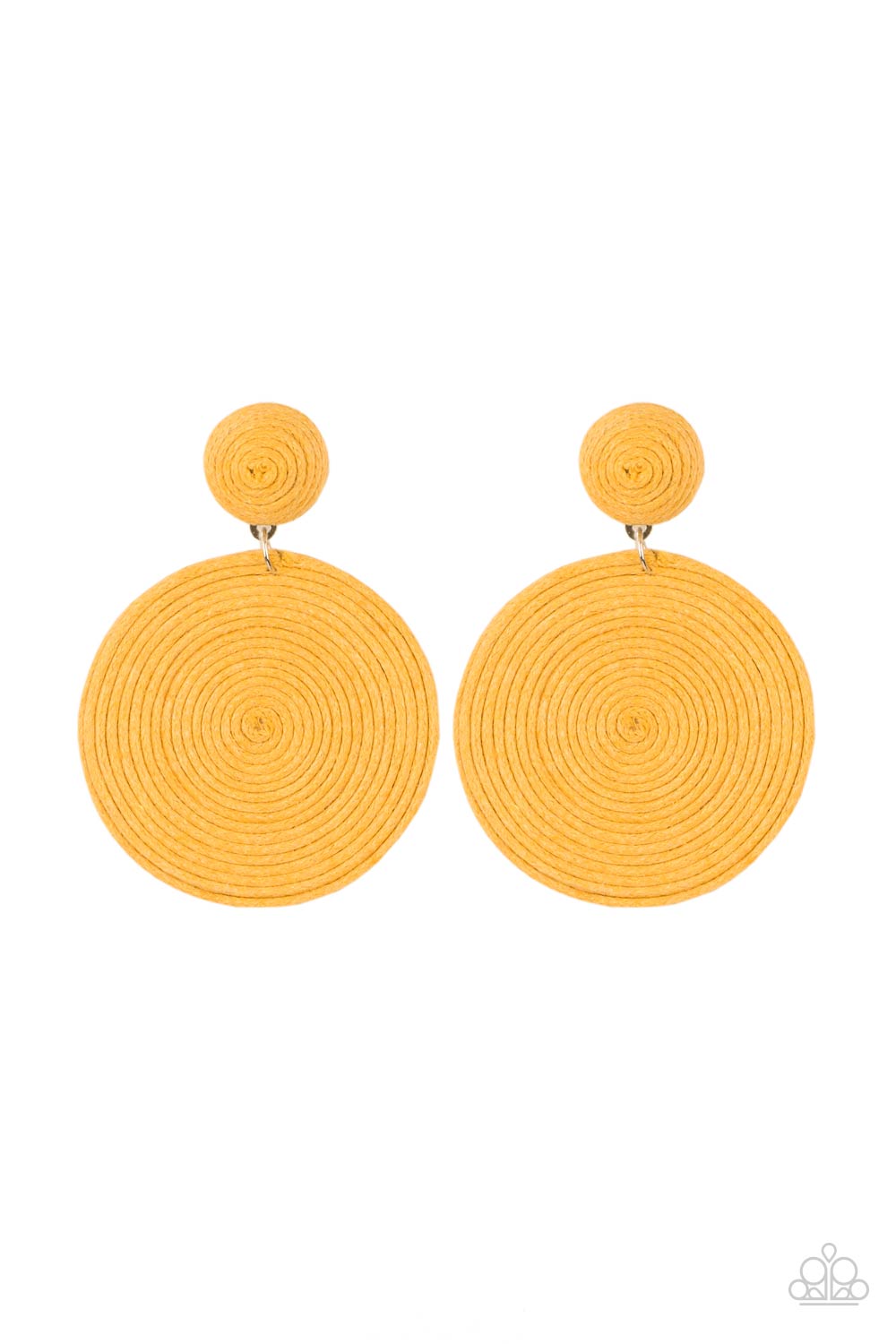 Circulate the Room - Yellow Earrings - Lady T Accessories