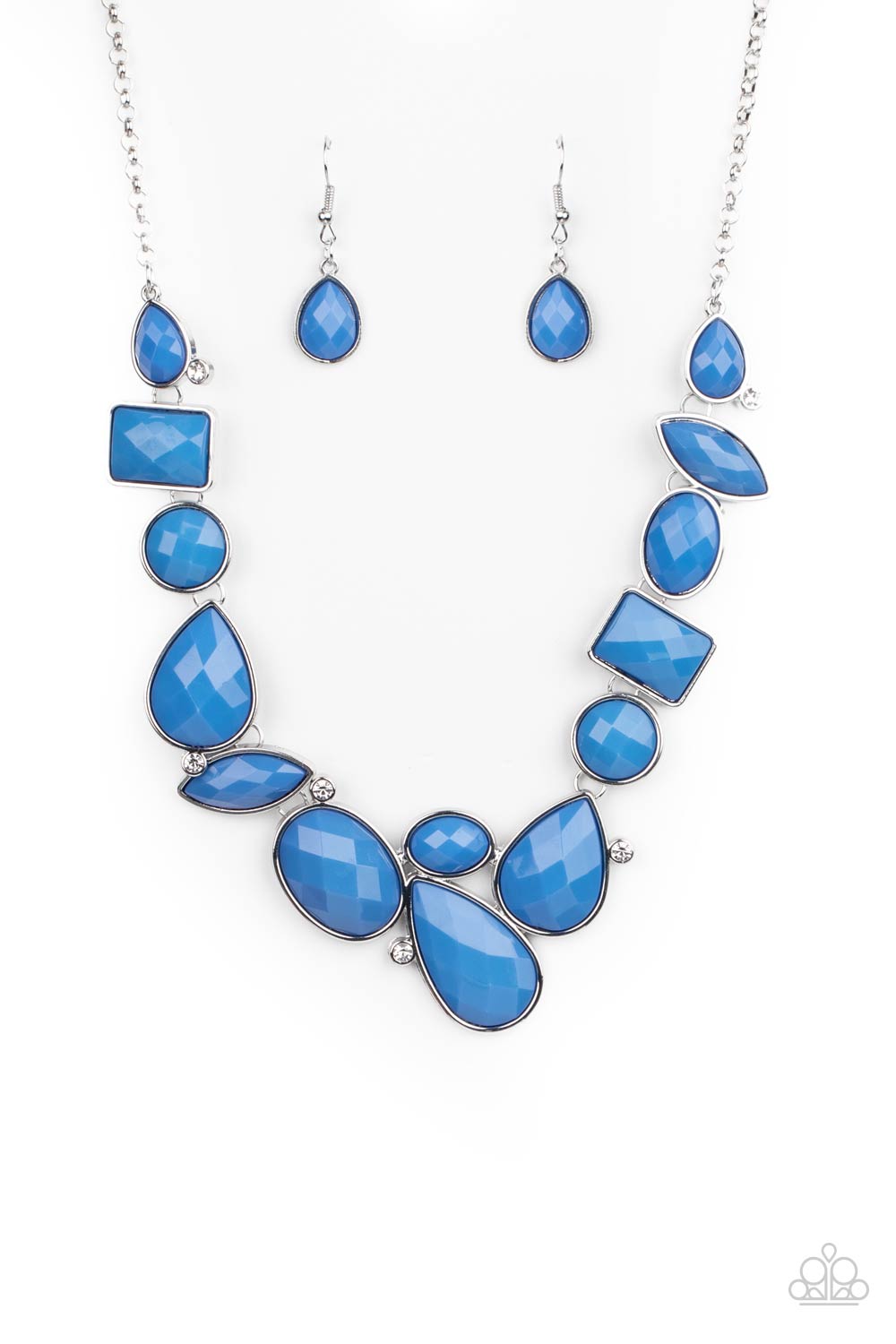 Paparazzi Accessories Mystical Mirage -Blue Necklaces - Lady T Accessories