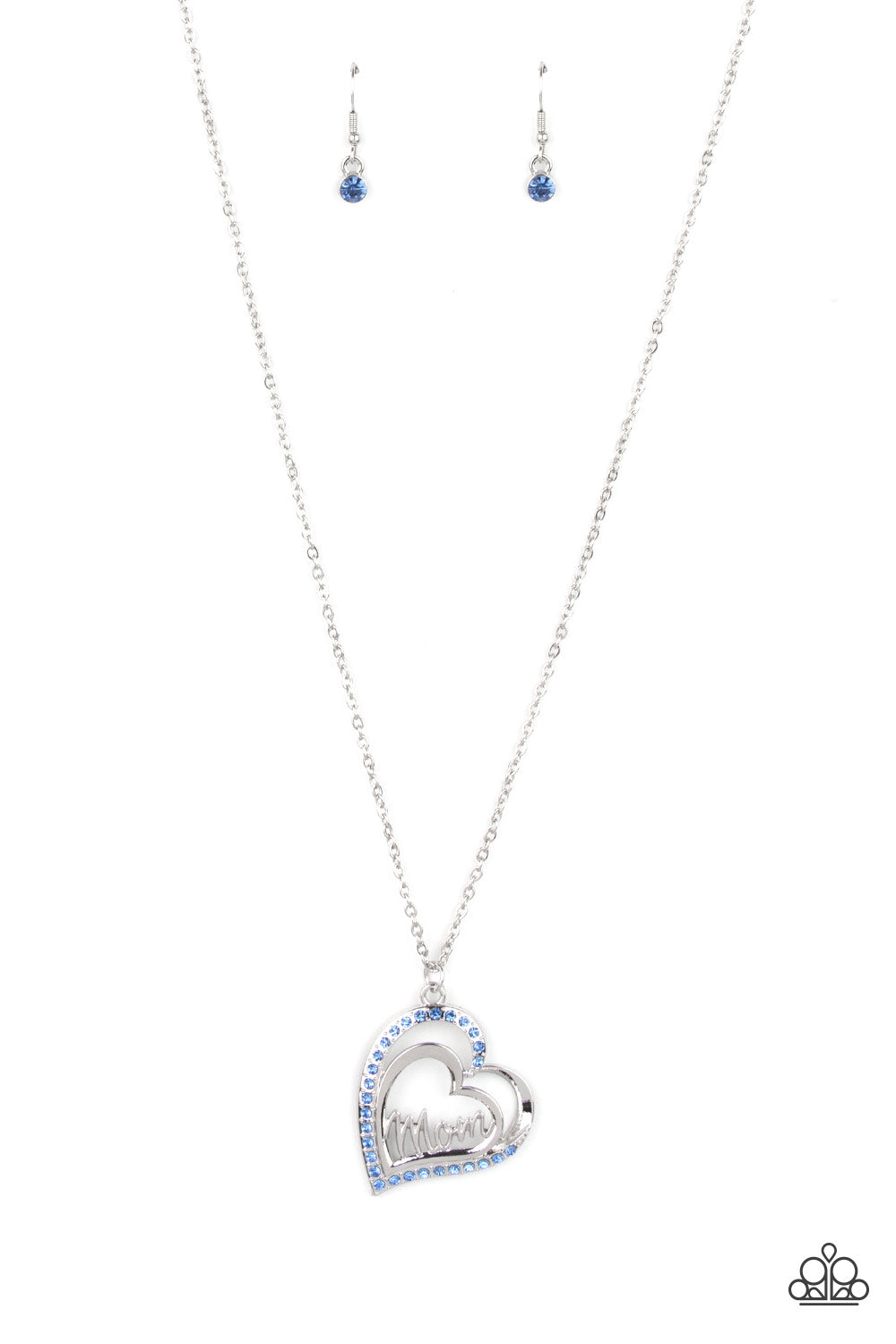 Paparazzi Accessories A Mother's Heart - Blue Necklaces - Lady T Accessories