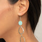 Paparazzi Accessories Surfside Shimmer - Blue Earrings - Lady T Accessories