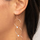 Paparazzi Accessories Refined Society - Copper Earrings - Lady T Accessories