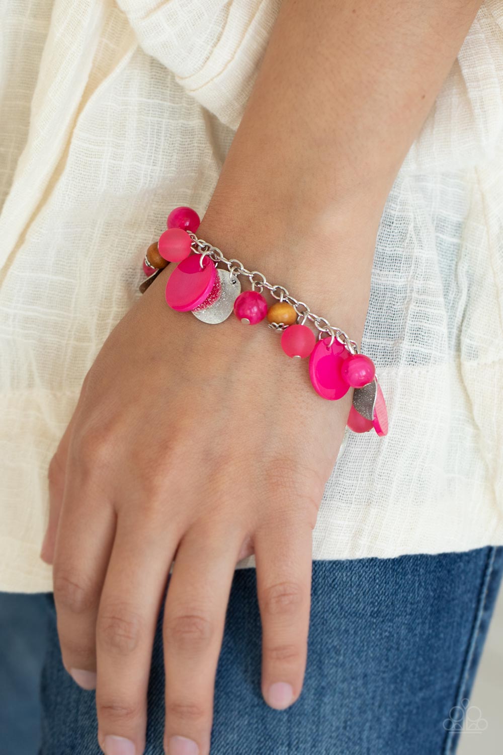 Paparazzi Accessories - Springtime Springs - Pink Bracelets