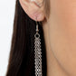 NEST Friends Forever - Silver Feather Earrings infused with lifelike textures, an oversized assortment of silver feathers alternate with free-falling silver chains along a chunky section of silver chain, creating a free-spirited fringe. Features an adjustable clasp closure.  Sold as one individual necklace. Includes one pair of matching earrings.