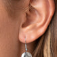 Paparazzi Accessories - Oceanic Opera - Multi Necklaces a summery collection of bent silver discs, multicolored shell-like discs, and silver mandala-like accents cascades from a pair of layered silver chains, resulting in a bubbly and boisterous fringe below the collar. Features an adjustable clasp closure.  Sold as one individual necklace. Includes one pair of matching earrings.