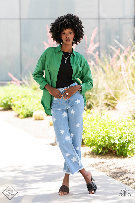 Fueled by abstract designs and funky combinations of the most daring trends, the Sunset Sightings Collection features audacious, outside-the-box fashion. Sunset Sightings fashionistas celebrate individuality, pulling ideas from runway shows and TikTok feeds. This collection was made for those who thrive on pushing the envelope and their bold fashion choices are usually met with envious onlookers saying, “I wish I could pull that off!”