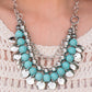 Paparazzi Accessories - Simply Santa Fe Collection - Turquoise Blue Fashion Fix Set September 2022