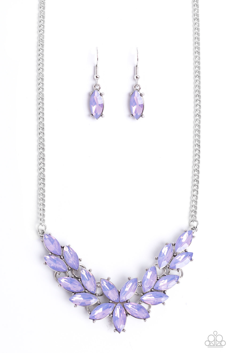 VIOLETTA Crystal Evening Necklace & Earrings Set – ARTEMIS THE BOUTIQUE