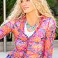 Paparazzi Accessories Western Zen - Blue Stone Convention Necklaces a collection of silver discs, embellished with intricate mandala-like designs, dances along a thick silver chain, with a pair of polished turquoise stone rings adding a pop of color to the rustic design. Features an adjustable clasp closure.  Sold as one individual necklace. Includes one pair of matching earrings.  2022 GLOW Convention Necklaces 