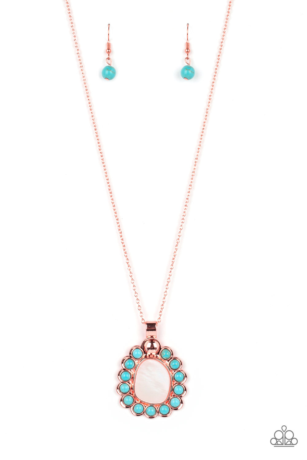 Paparazzi Accessories Sahara Sea - Copper Necklaces