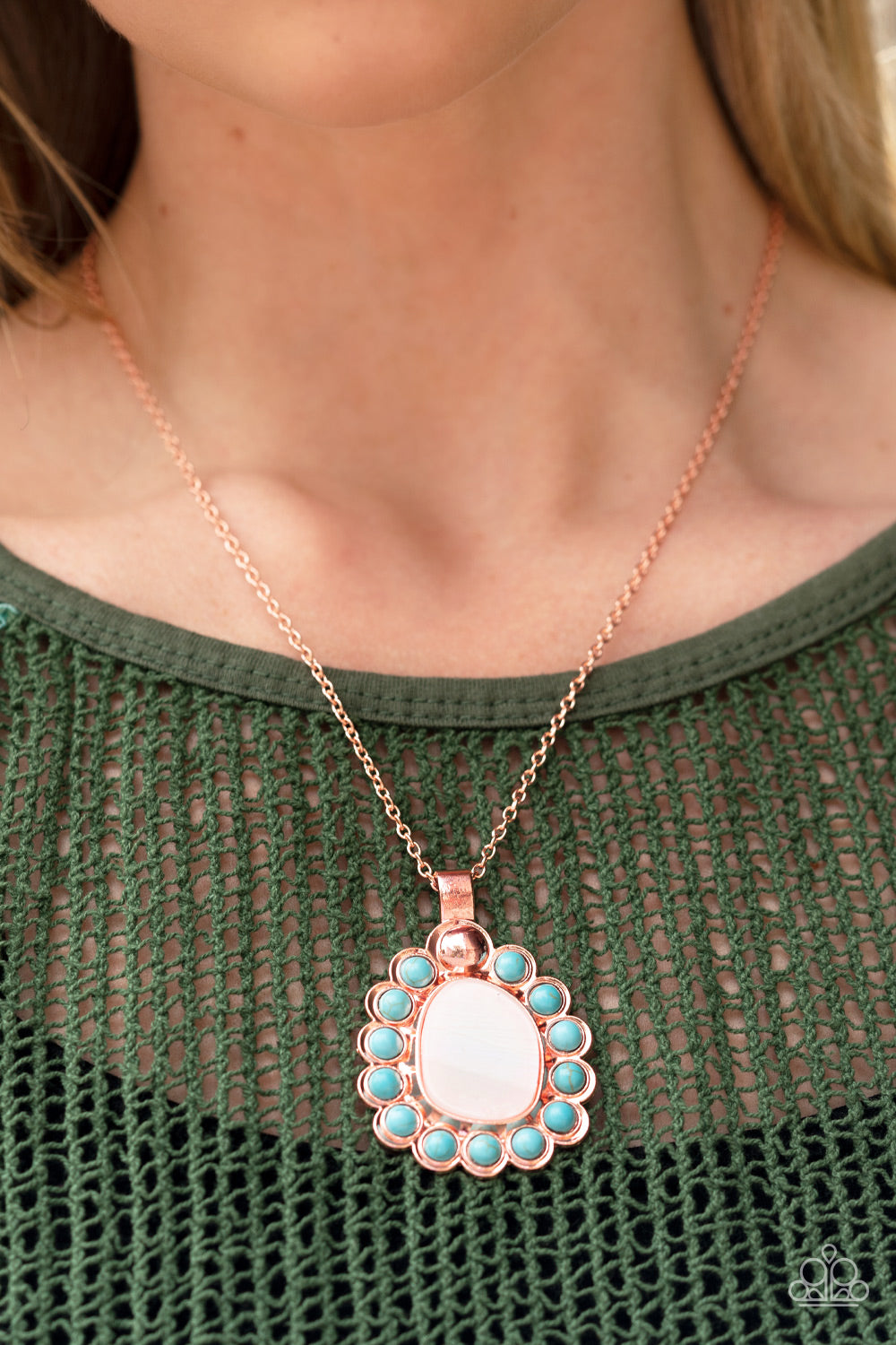 Paparazzi Accessories Sahara Sea - Copper Necklaces
