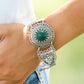 Paparazzi Accessories Avant-VANGUARD - Green Bracelets - Lady T Accessories