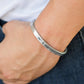 Paparazzi Accessories Brave and Bold - Silver Bracelets - Lady T Accessories