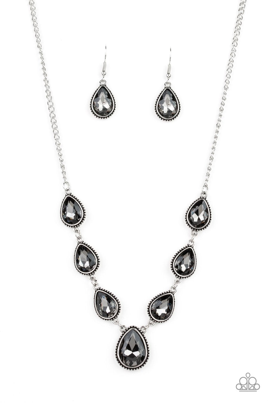 Paparazzi Accessories Socialite Social - Silver Necklaces - Lady T Accessories