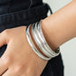 Paparazzi Accessories Basic Bauble - Silver Bangle Bracelets - Lady T Accessories
