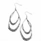 Paparazzi Accessories Beyond Your GLEAMS - Silver Earrings - Lady T Accessories