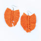Paparazzi Accessories Knotted Native - Orange Earrings - Lady T Accessories