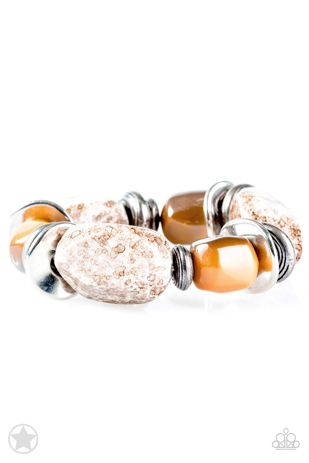 Paparazzi Accessories Glaze of Glory - Peach Bracelets - Lady T Accessories