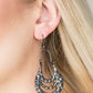 Paparazzi Accessories Hang Zen Black Earrings - Lady T Accessories