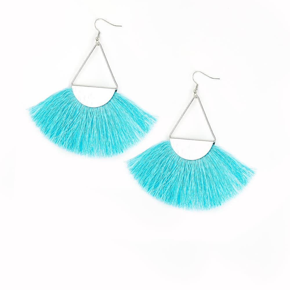 Paparazzi Accessories Modern Mayan Blue Earrings - Lady T Accessories