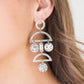 Paparazzi Accessories Incan Eclipse - Silver Post Earrings - Lady T Accessories